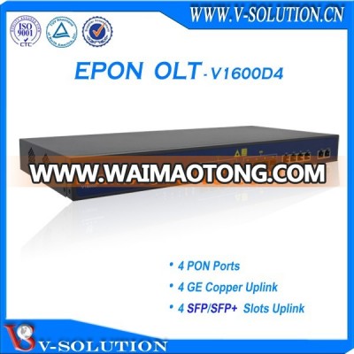 EPON OLT 4 PON port Gigabit optical line terminal